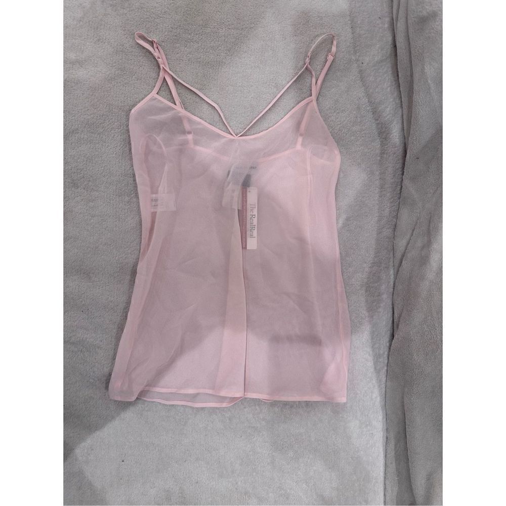 Sheer pink camisole philosophy new with tags - Picture 1 of 4